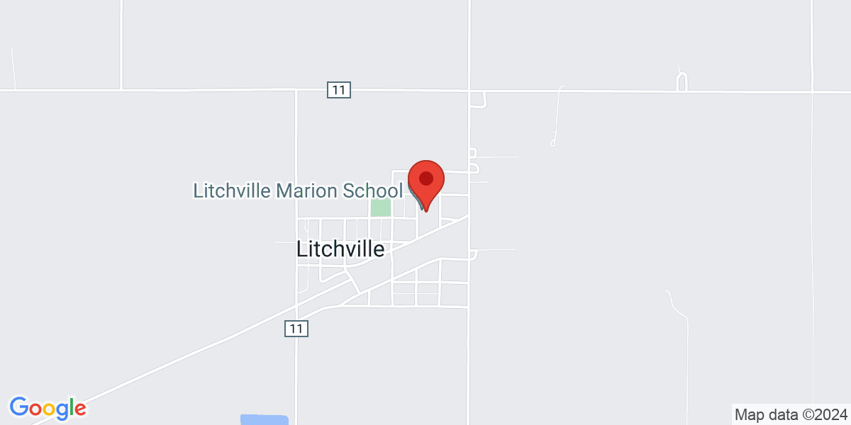 Map of Litchville Public Library